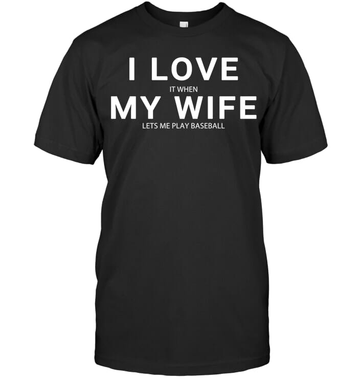 I Love My Wife T Shirt Unisex Short Sleeve Classic Tee