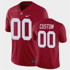 Alabama Crimson Tide Custom Jersey Name and Number Crimson Game Alumni Player Football