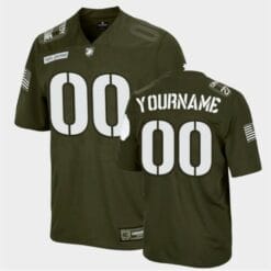 Custom Army Jersey Name and Number Green Replica Rivalry Football