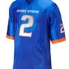 Boise State Broncos Custom Jersey Name and Number NCAA College Football Blue