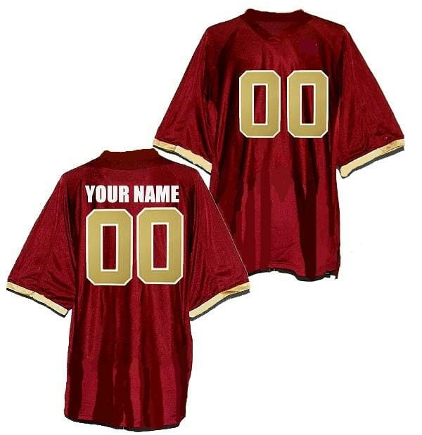 Custom Boston College Eagles Style Jersey Football