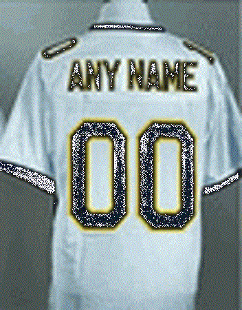 California Golden Bears Custom Jersey Name and Number College Football White