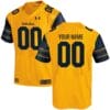 California Golden Bears Custom Jersey Under Armour Gold Alternate