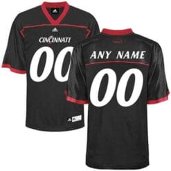 Custom Cincinnati Bearcats Jersey Name Number Black