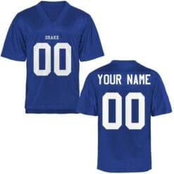 Custom Drake Bulldogs Jersey Name and Number NCAA College Football