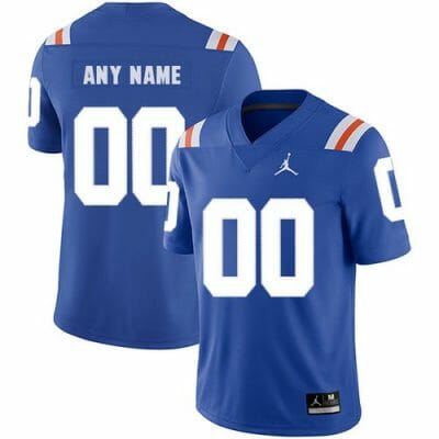 Florida Gators Custom Jersey Royal Blue College Football