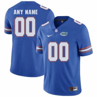 Custom Florida Gators Jerseys Royal Blue College Football
