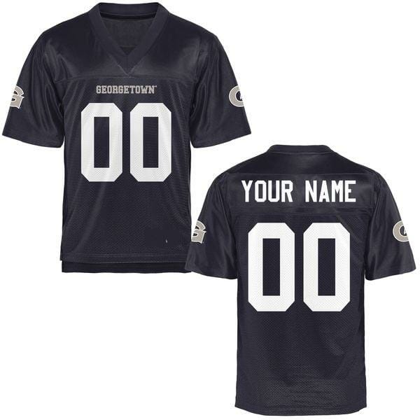 Custom Georgetown Hoyas Jersey Name and Number NCAA College Football