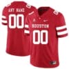 Custom Houston Cougars Jersey Red College Football