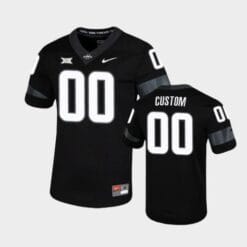 Iowa State Cyclones Custom Name and Number Black Untouchable Game Jersey