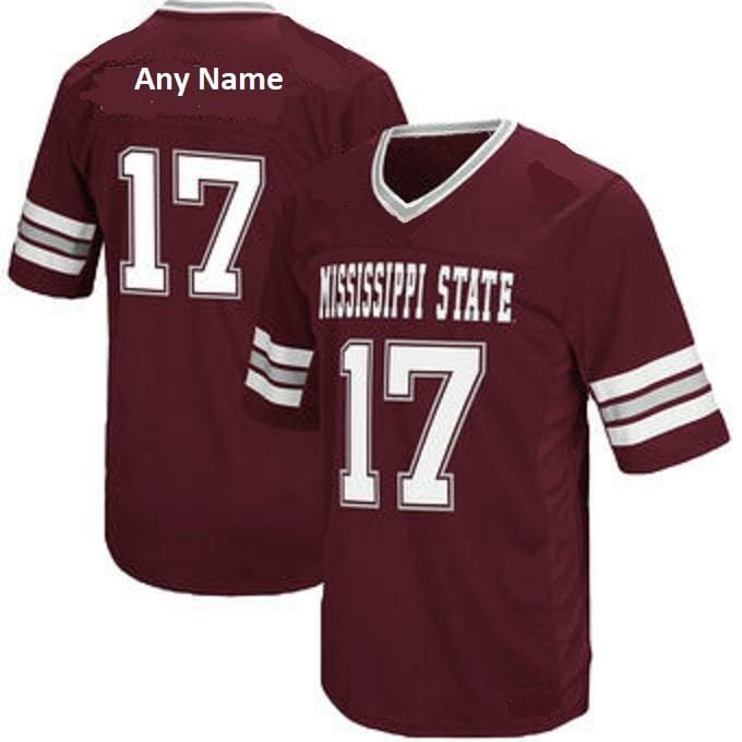 Mississippi State Bulldogs Custom Name and Number Football Jersey
