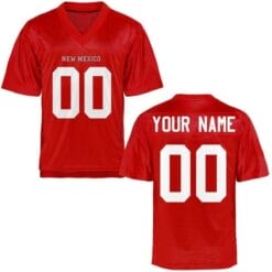 New Mexico Lobos Custom Name and Number NCAA College Football Jersey
