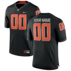 Oklahoma State Cowboys Custom Name Number Jersey NCAA Black