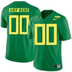 Oregon Ducks Football Jersey Custom Apple Green College