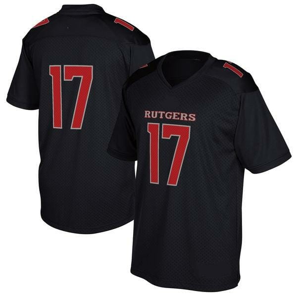 Custom Rutgers Football Jersey Name Adn Number College