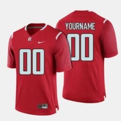 Rutgers Scarlet Knights Custom Jersey Name And Number Football Red