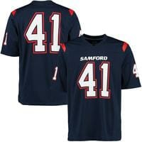 Samford Bulldogs Custom Jersey Name Number College Football Stitched