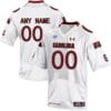 South Carolina Gamecocks Custom Jersey Name and Number NCAA Football White
