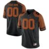 Texas Longhorns Custom Jersey Name Number College Football Black