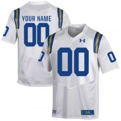 UCLA Custom Jersey Name And Number White College Football