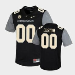 Vanderbilt Commodores Custom Jersey Name and Number Black Untouchable Game