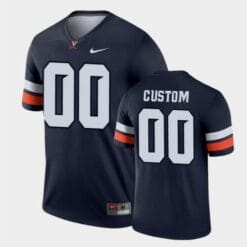Virginia Cavaliers Custom Jersey Name and Number Navy Legend Football