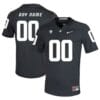 Washington State Cougars Custom Jersey Name Number Black College Football