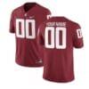 Custom Washington State Jersey Name Number Scarlet College Football