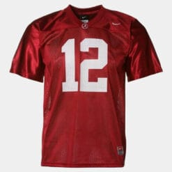 Alabama Crimson Tide #12 Joe Namath College Football Red Jersey