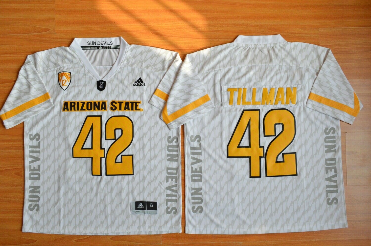 Arizona State Sun Devils #42 Pat Tillman NCAA Football Jersey White