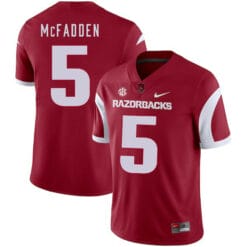 Arkansas Razorbacks #5 Darren McFadden College Football Jersey Red