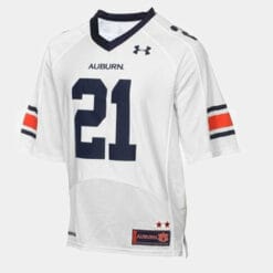 Auburn Tigers #21 Tre Mason College Football White Jersey