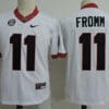 Georgia Bulldogs #11 Jake From NCAA College Football Jersey White