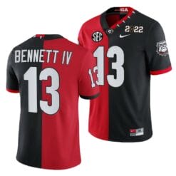 Georgia Bulldogs #13 Stetson Bennett 2022 National Championship Jersey Black