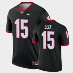 Georgia Bulldogs #15 Carson Beck Black Legend Alternate Jersey