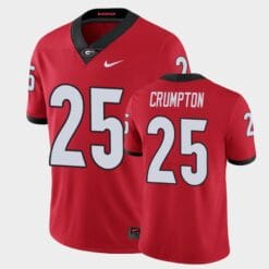 Georgia Bulldogs #25 Ahkil Crumpton Red Limited Jersey