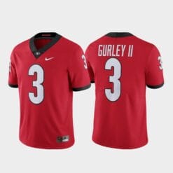 Georgia Bulldogs #3 Todd Gurley II Limited Alumni Red Jersey