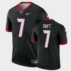 Georgia Bulldogs #7 DAndre Swift Black Legend Alternate Jersey