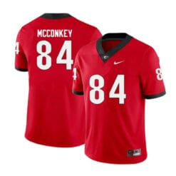 Georgia Bulldogs #84 Ladd Mcconkey College Football Jersey Red