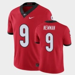 Georgia Bulldogs #9 Jamie Newman Red Limited Jersey