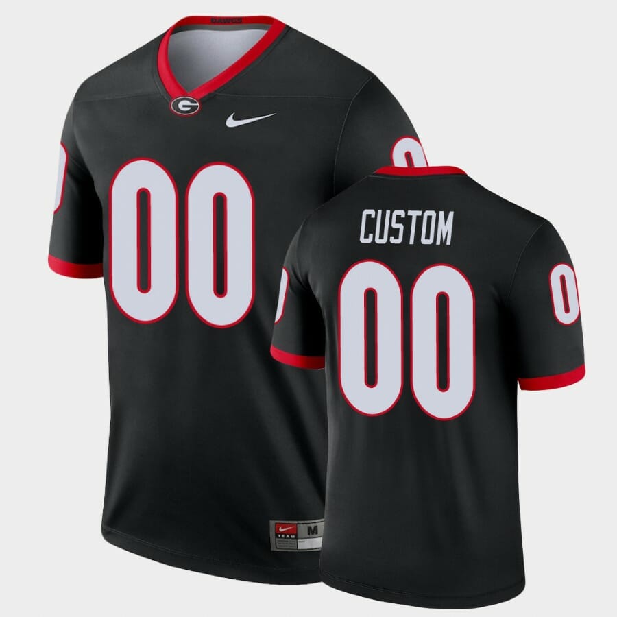 UGA Jersey Custom Name Number Black Legend Alternate