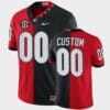 UGA Personalized Jersey Red Black Split Edition Mascot 100th Anniversary