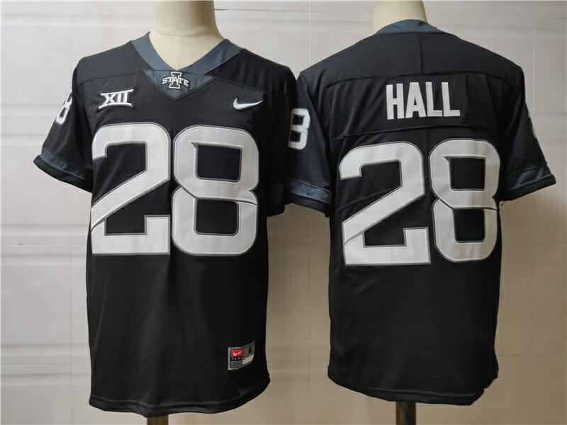 Iowa State #28 Hall College Football Jersey