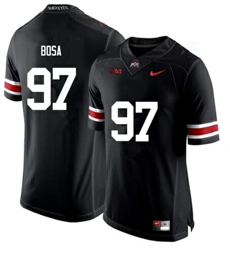 Ohio State Buckeyes #97 Joey Bosa Limited NCAA College Football Jersey Black