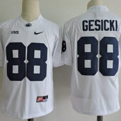 Penn State Nittany Lions #88 Mike Gesicki Football Jersey White