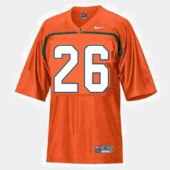 Miami Hurricanes #26 Sean Taylor College Football Orange Jersey