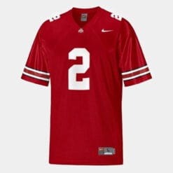 Ohio State Buckeyes #2 Cris Carter College Football Red Jersey