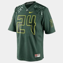 Oregon Ducks #24 Kenjon Barner College Football Green Jersey