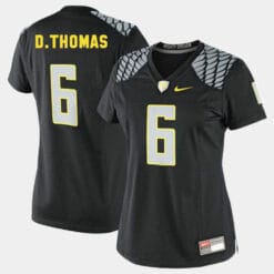 Oregon Ducks #6 De'anthony Thomas College Football Black Jersey