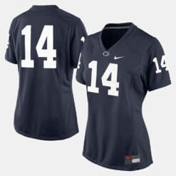 Penn State Nittany Lions #14 College Football Navy Blue Jersey